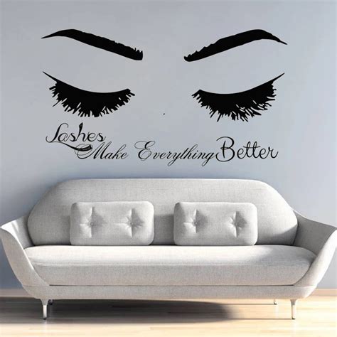 lashes wall art